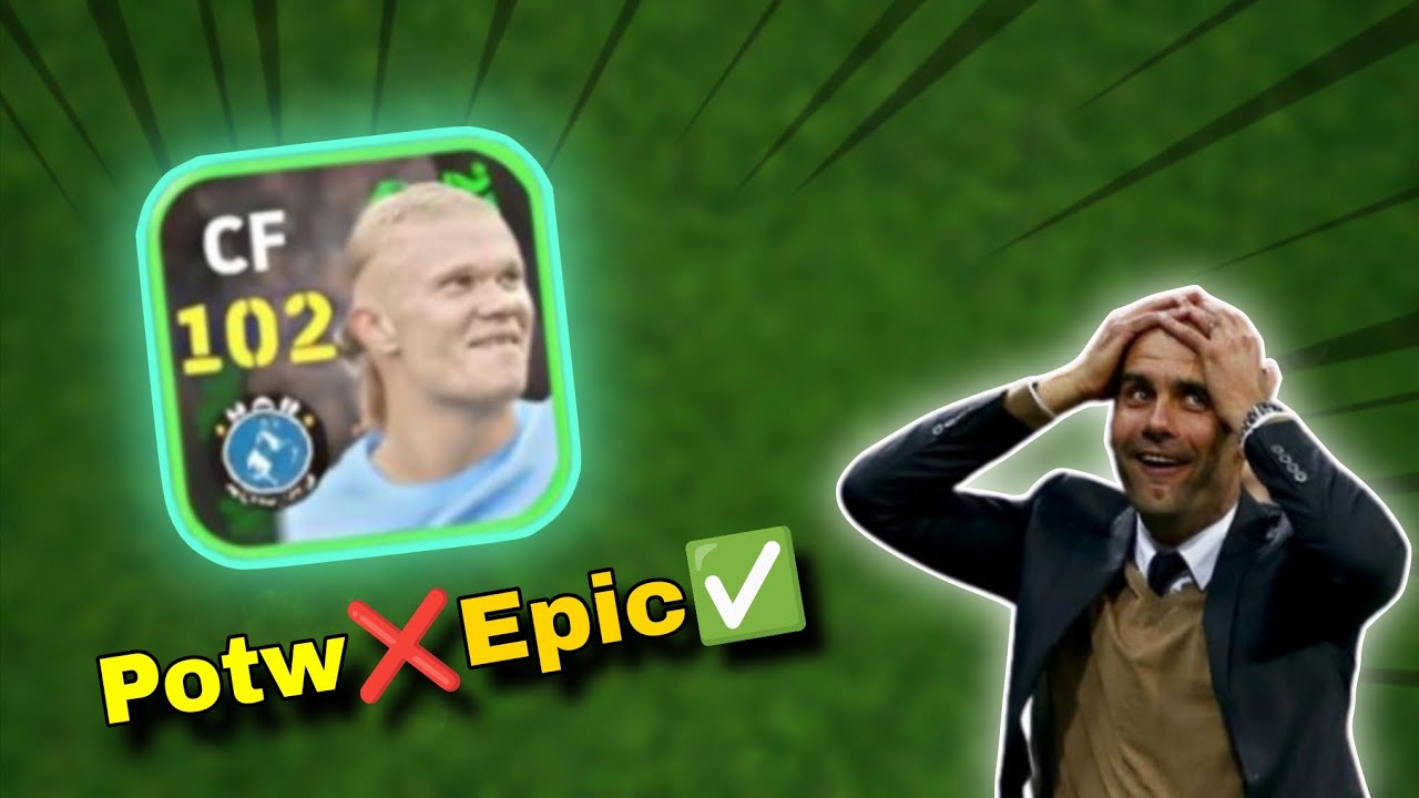 Hat trick king Haaland 👑|All match hat trick 🚀😱| potw❌Epic ✅|efootball 2026|