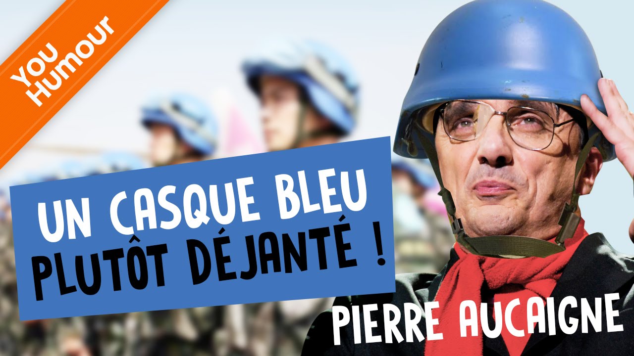 Pierre Aucaigne, un casque bleu plutôt déjanté !
