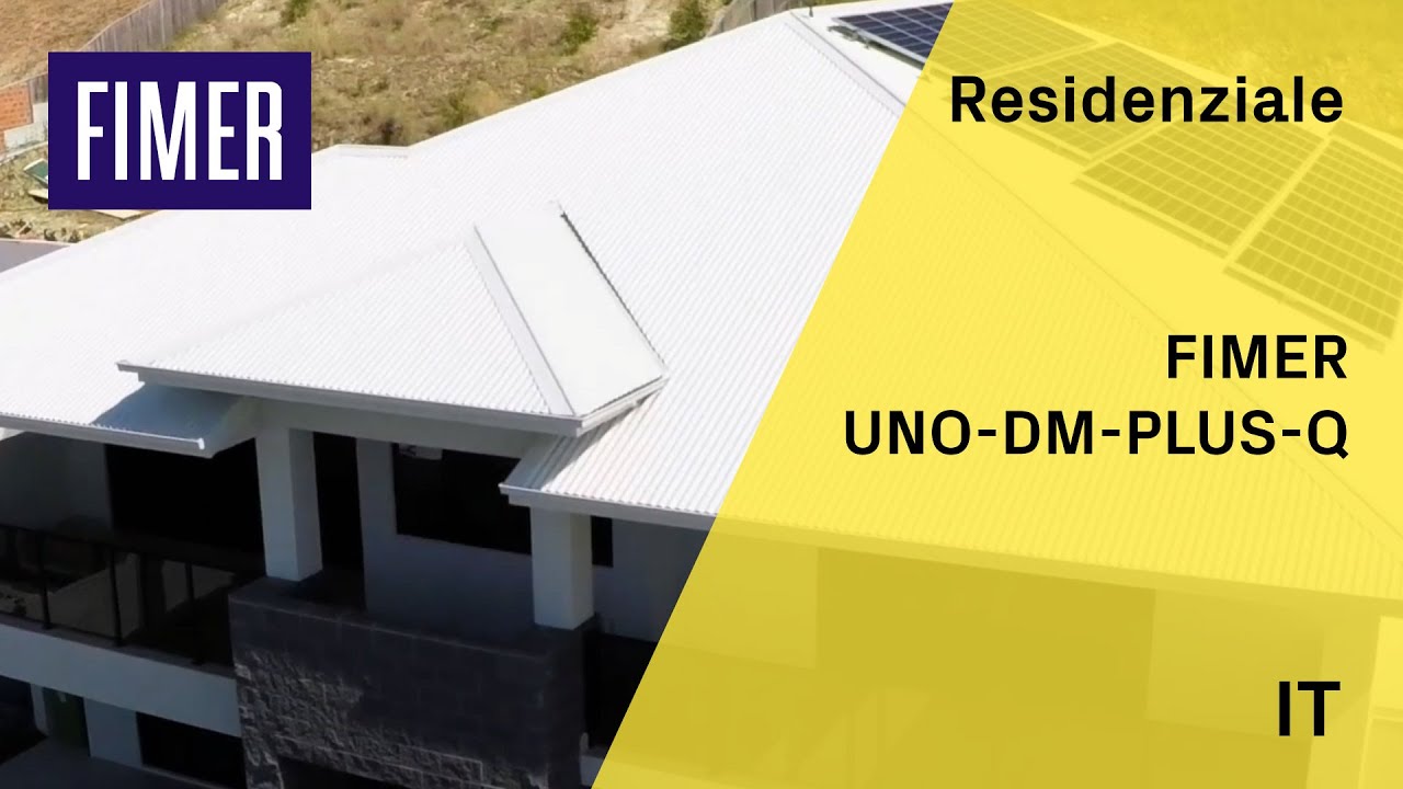 FIMER - Inverter di stringa monofase UNO-DM-PLUS-Q - IT