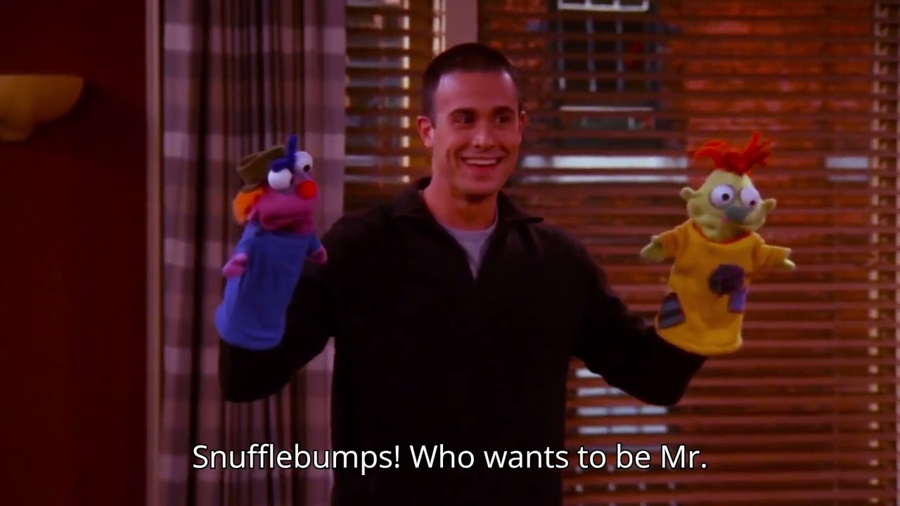 ross and the male nanny | friends