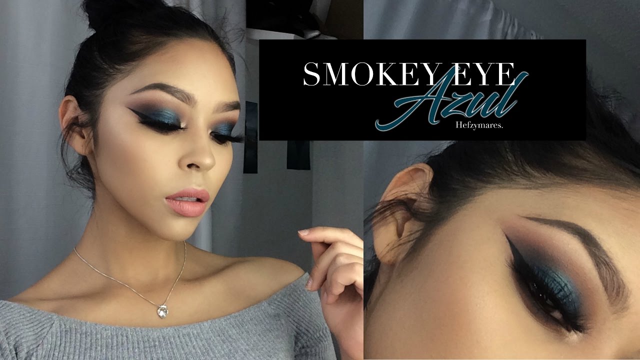 Smokey Eye Azul♡