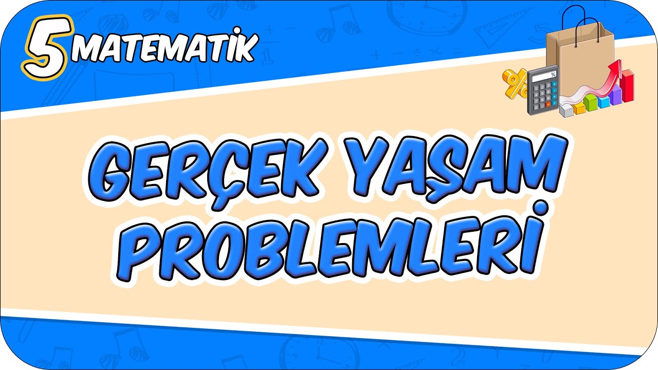 Ger&ccedil;ek Yaşam Problemleri 📘 5MAT9 #2026