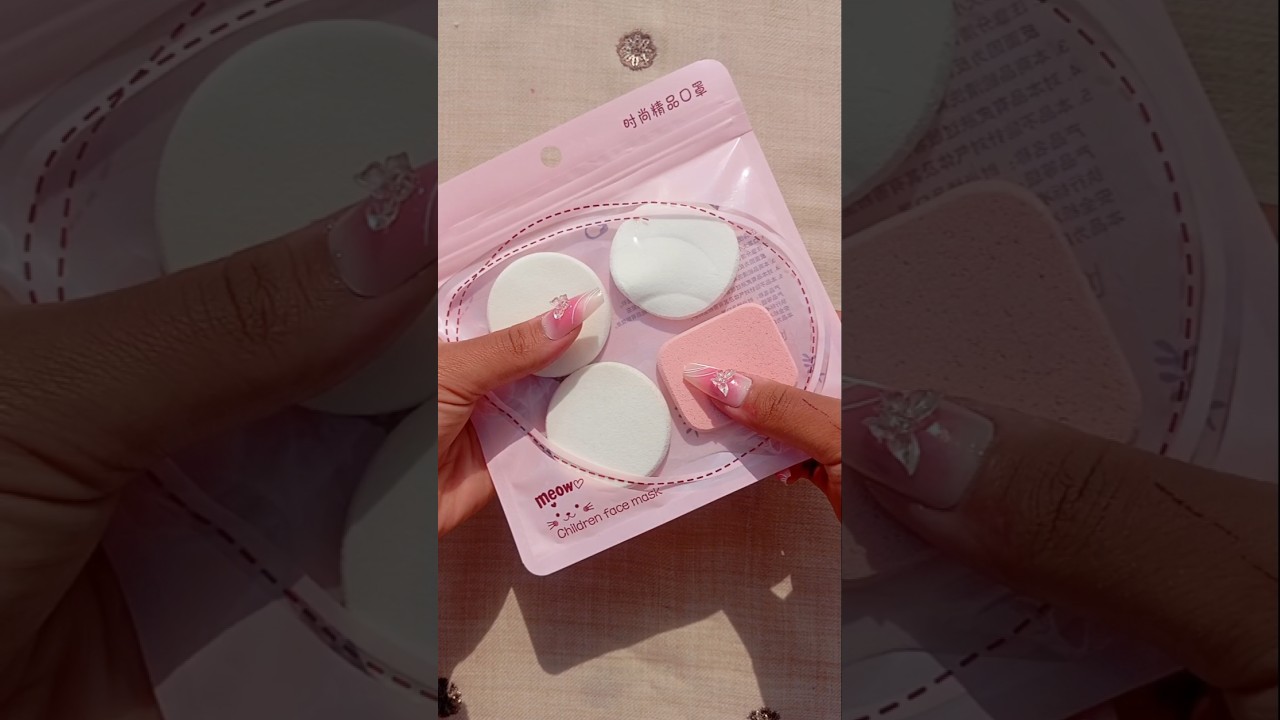 Pack Of Four Soft Makeup 💄 Sponges #makeup#sponges#shorts
