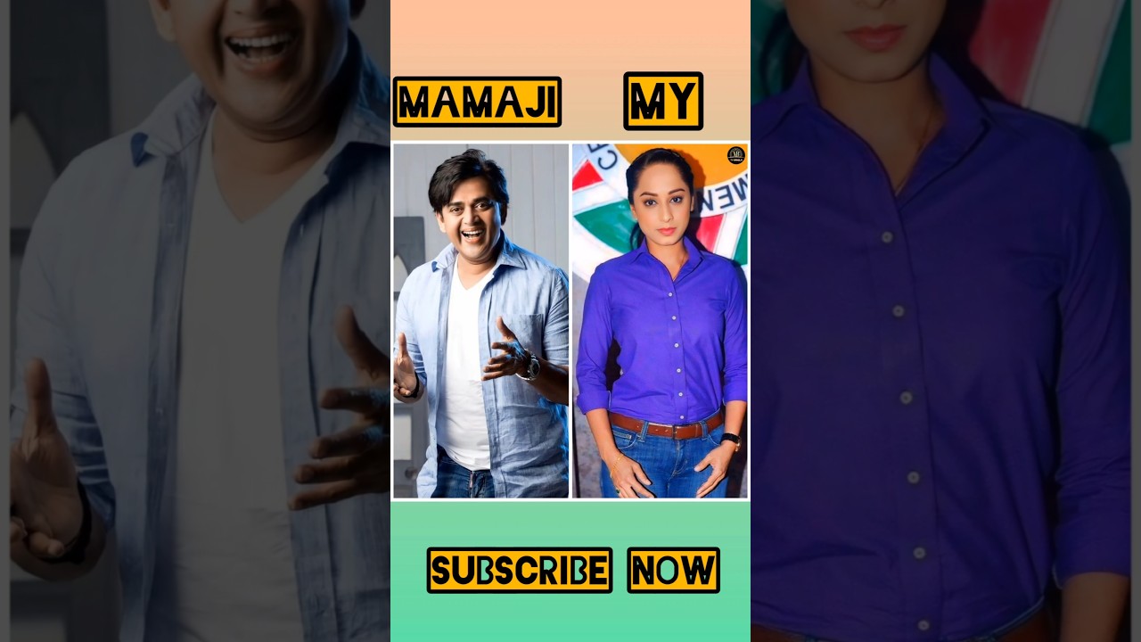 CID Actress ki cute Mama ji 🥰! #cid #actress #mamaji #purvi #shreya.