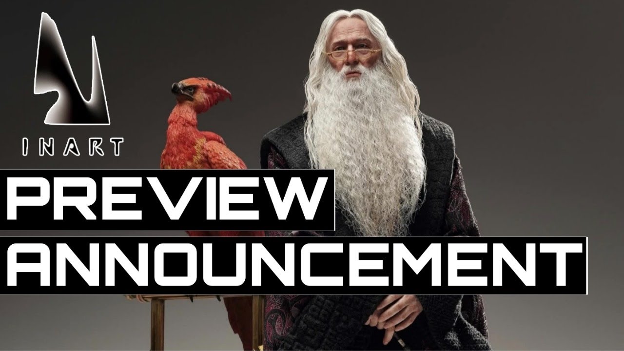 INART News | Harry Potter Albus Dumbledore  Deluxe & Premium Version | 1/6 Scale Figure Preview