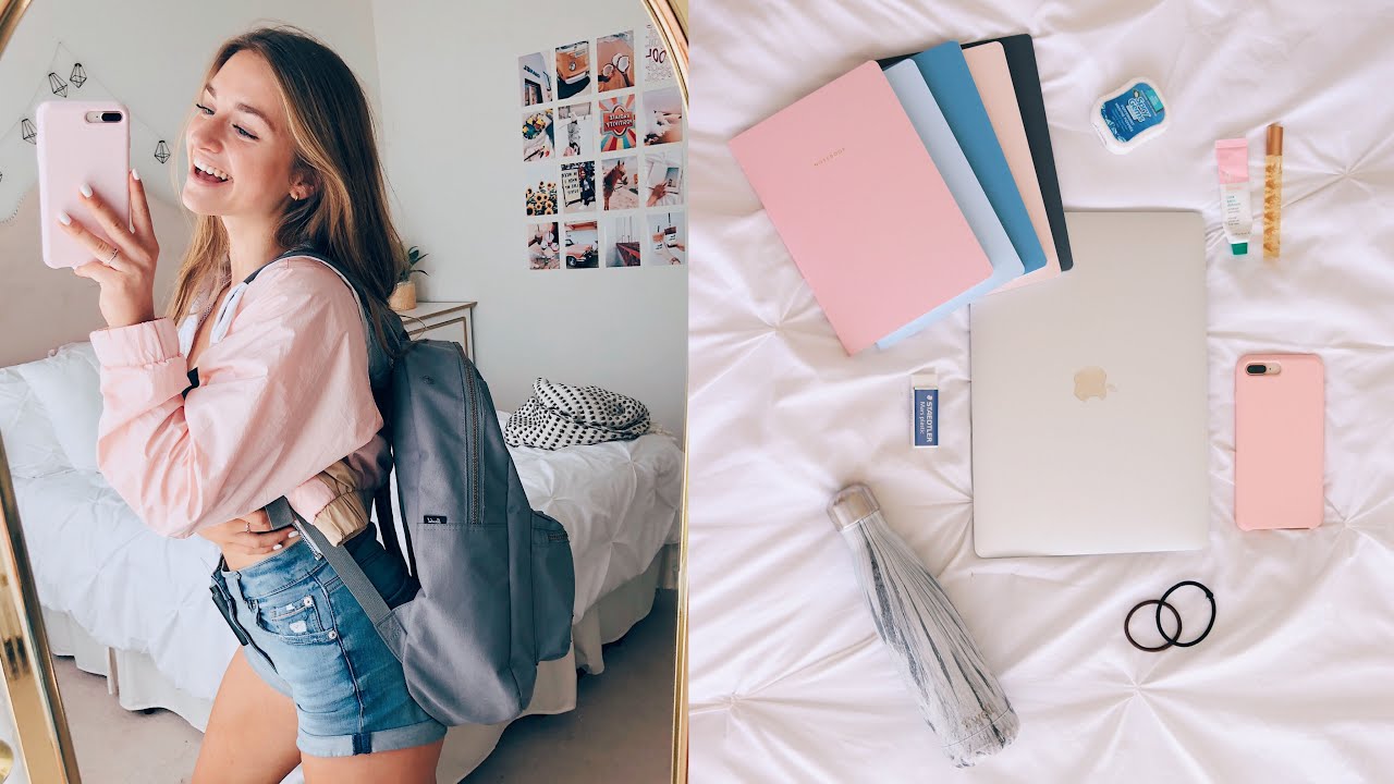 what's in my backpack 2019! (senior year wooo)