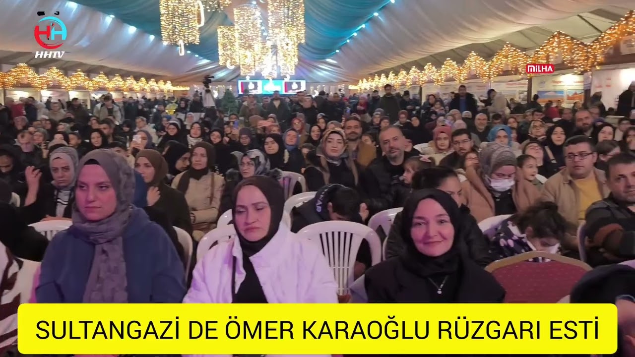 Ömer Karaoğlu sultangazi de iftar sonrası konser verdi 