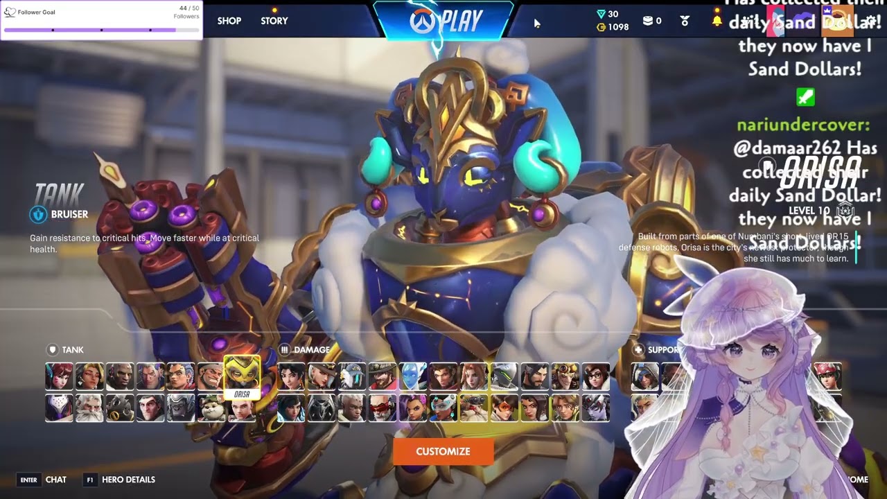 Overwatch~ Come check out some of the new point redeems!