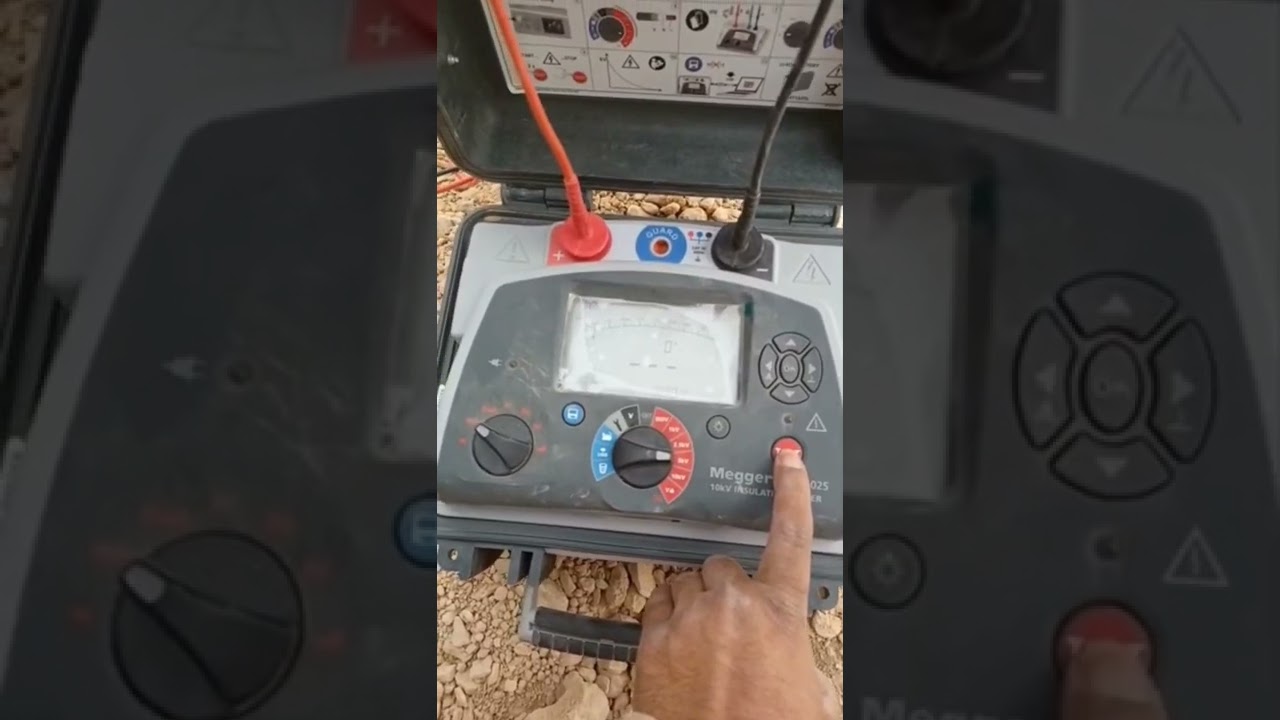 IR Test | Insulation resistance | Megger #shorts #subscribe #electrical #electricalengineering