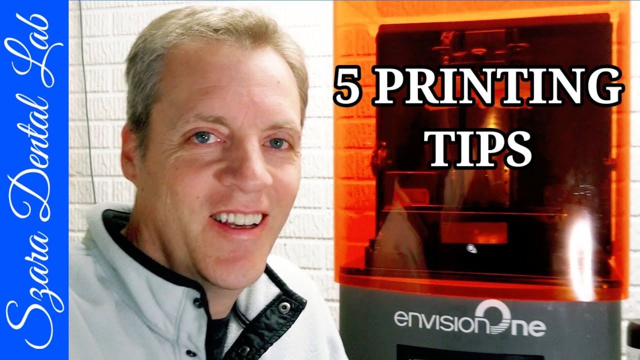 3D Printing tips for Envision One