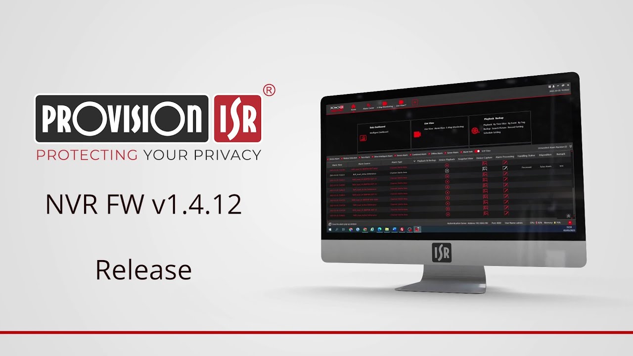 NVR FW v1.4.12 Release Webinar