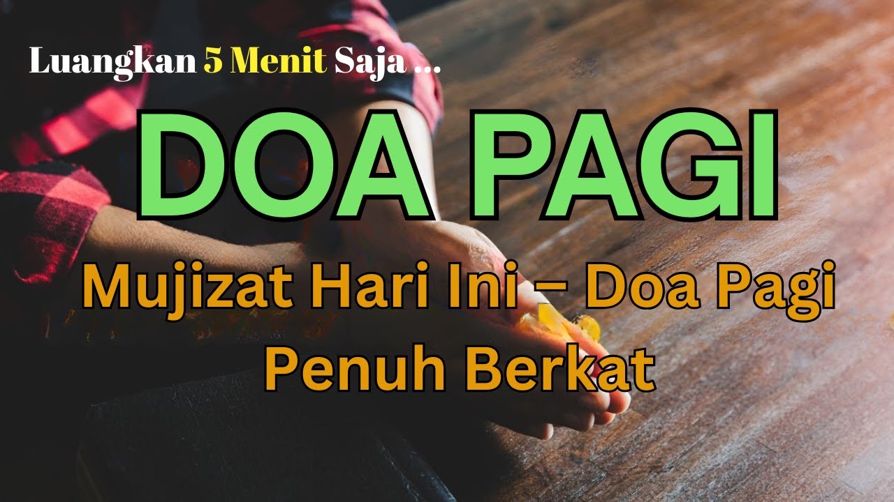 Awali Hari Dengan Doa Pagi Penuh Pengharapan: Menyerahkan Setiap Langkah ke Dalam Tangan Tuhan