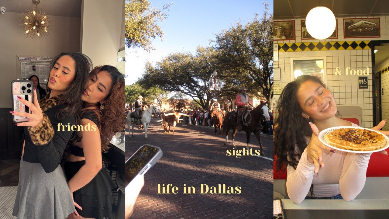 a few days in Dallas: girls weekend, matcha, exploring the city