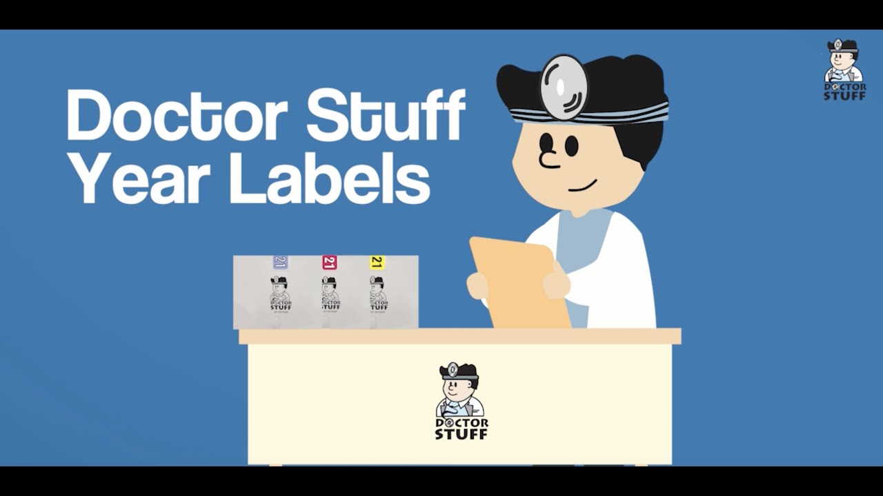 Doctor Stuff Year Labels