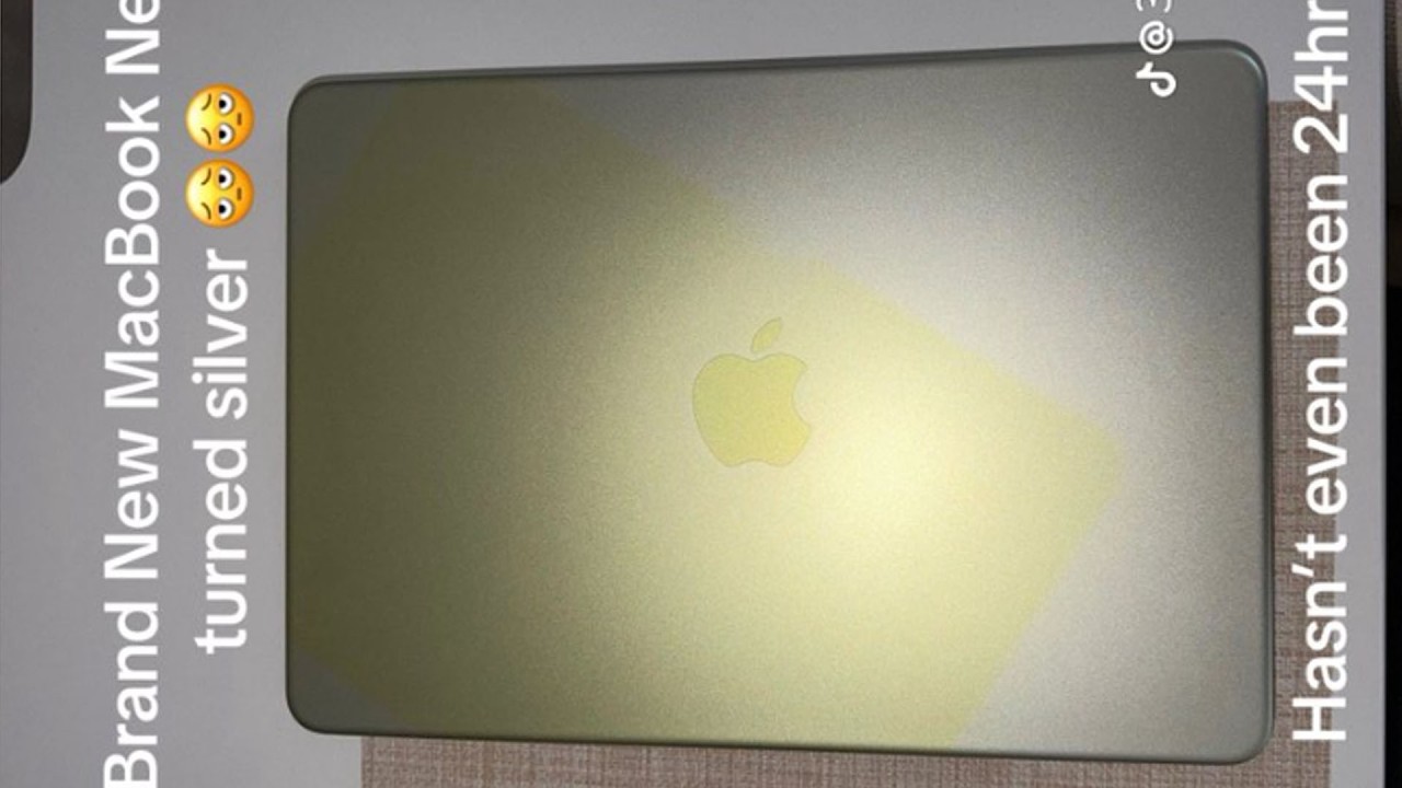 Значит, у нового Apple MacBook Neo уже начали появляться пятна от обесцвечивания?!