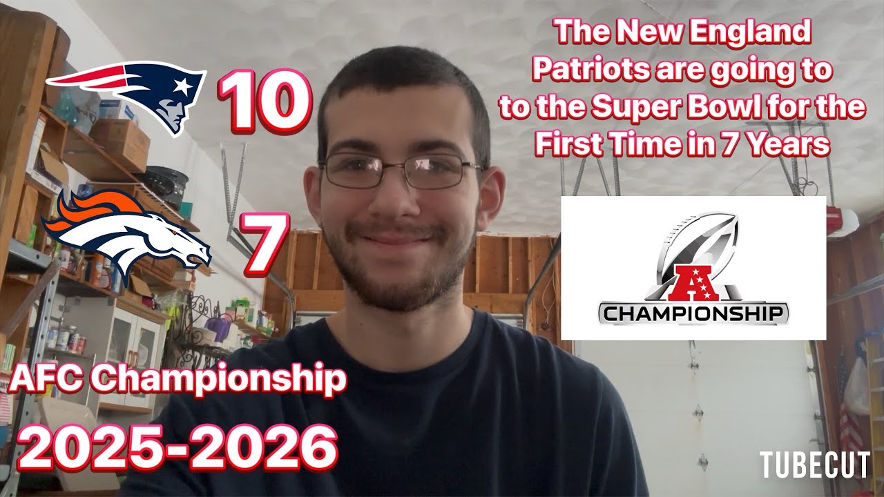 The New England Patriots are going to the Super Bowl for the First Time in 7 Years