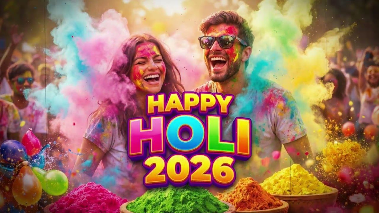 🌈 Naya Bhatar Holi Me 2026 💃🔥 | Khesari Lal Yadav | Khushi Kakkar | New Bhojpuri Holi Song 🎨