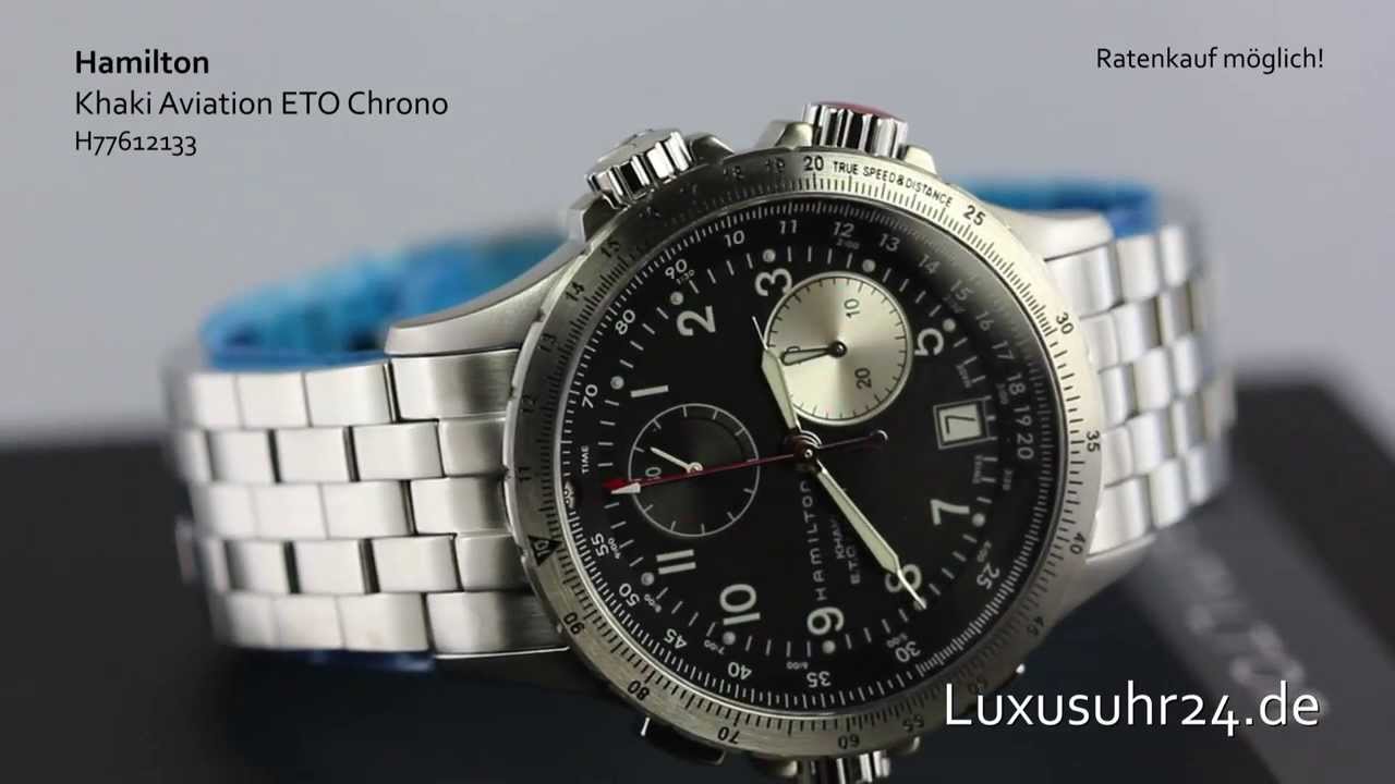 Hamilton Khaki Aviation ETO Chrono H77612133 Luxusuhr24 Ratenkauf ab 20 Euro/Monat