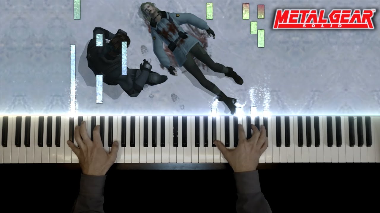 Metal Gear Solid - Enclosure (Death of Sniper Wolf) - Piano