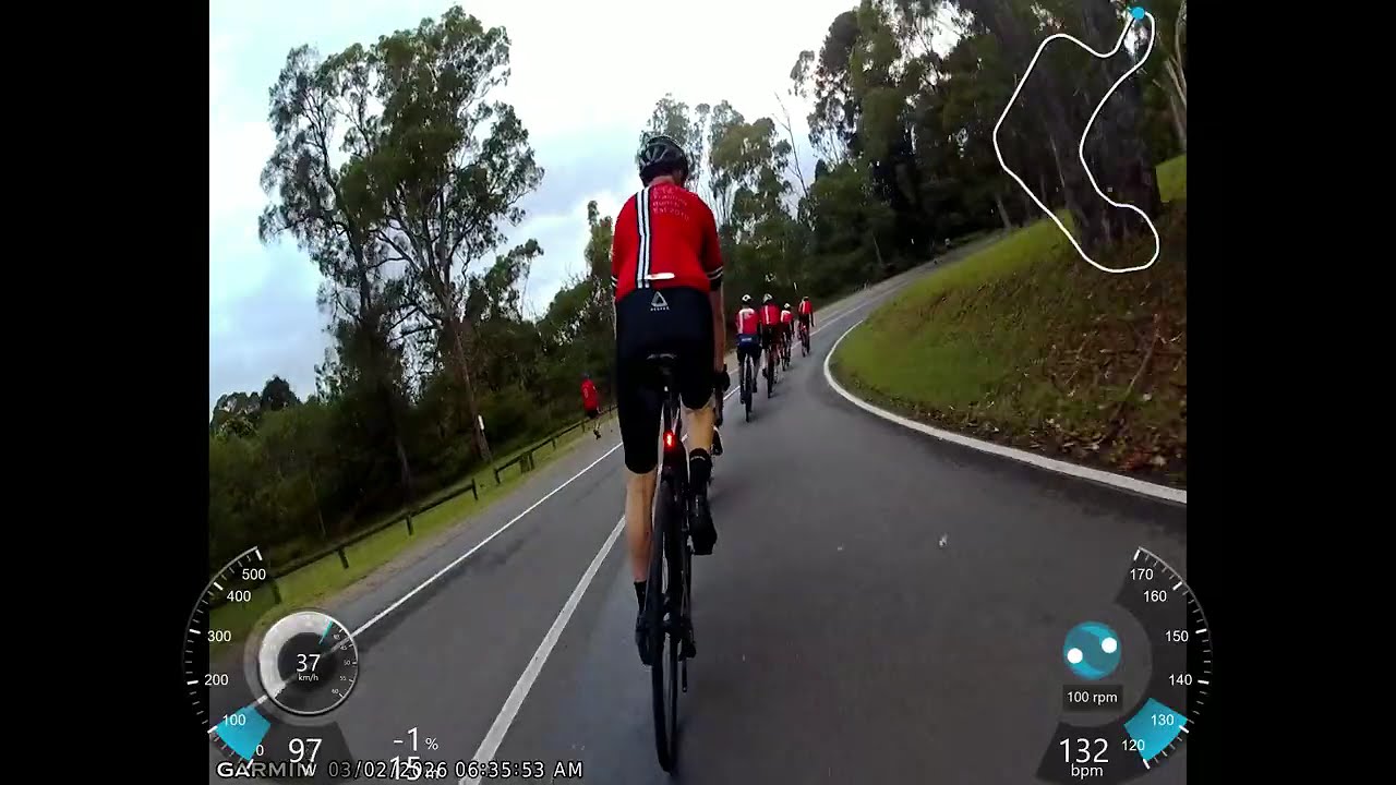 PP615TB Fixed Gear 8 Laps