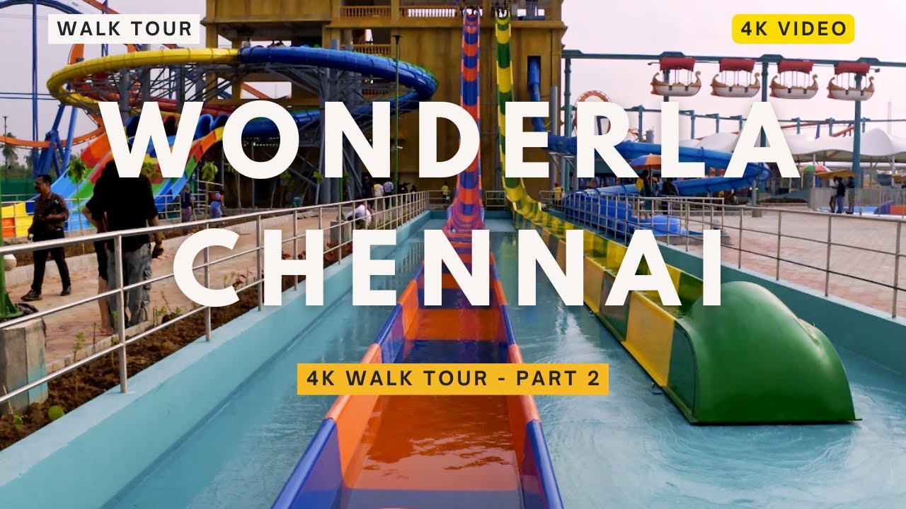 Wonderla chennai walk tour|part-2| #chennai #wonderla #4k #walktour #thiruporur #trending #viral
