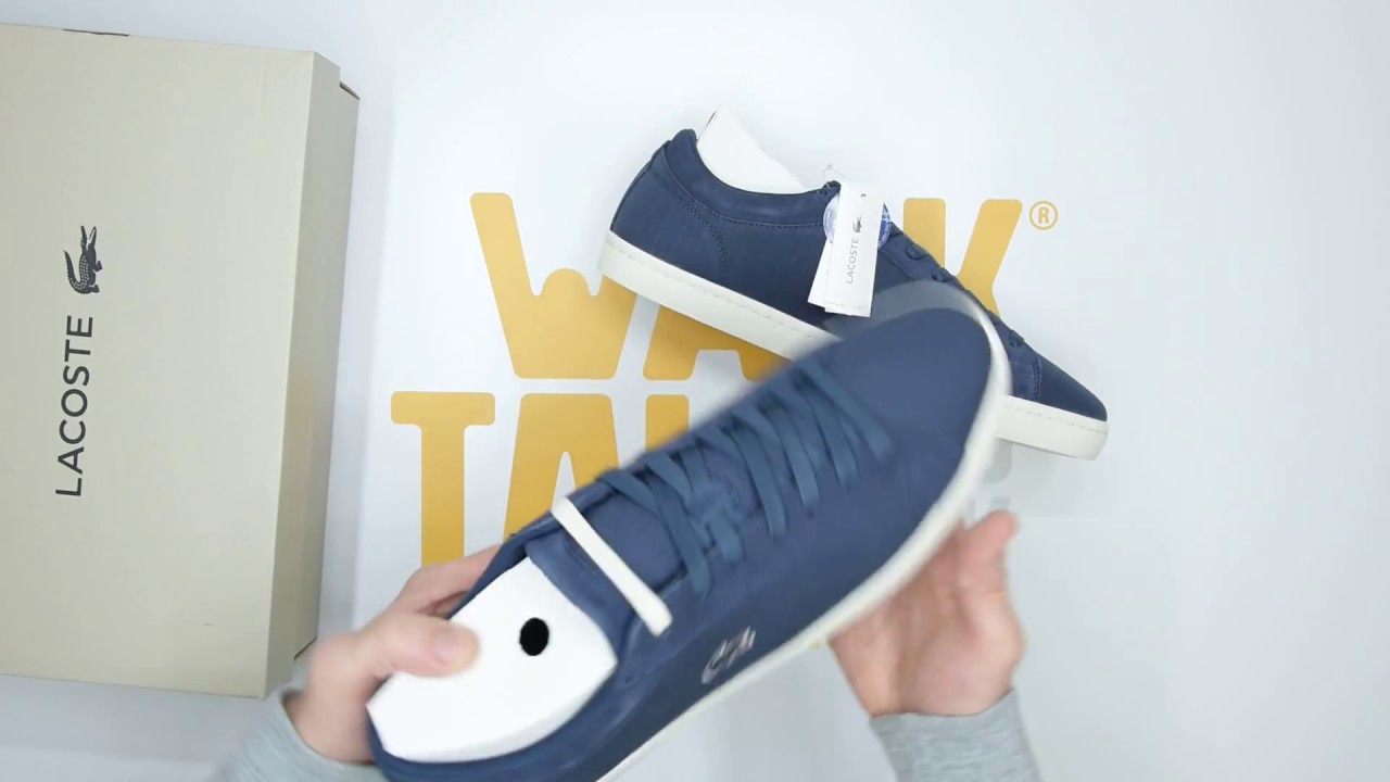 Lacoste Straightset 117 2 - Navy - Unboxing | Walktall