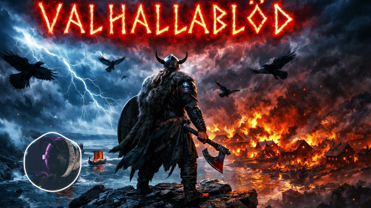 Valhallablóð  Viking Battle Anthem  Epic Norse War Song  Blood for Valhalla
