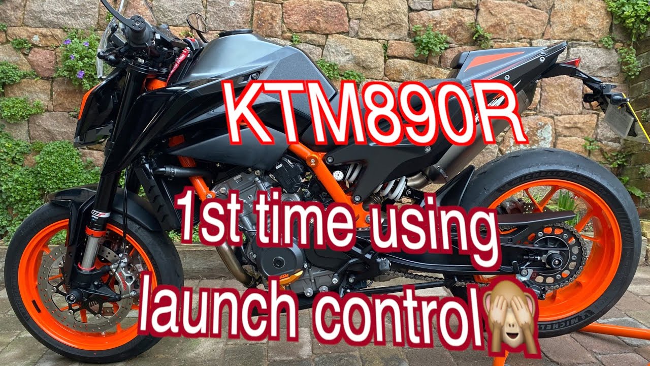 Vlog #17 KTM 890R Duke -First attempt using launch control