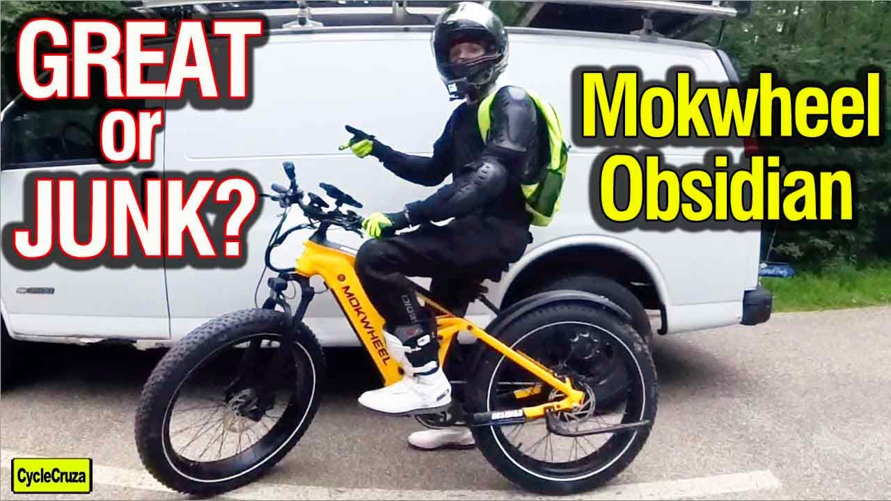 Best FAT TIRE Electric Bike I've Tested | Mokwheel Obsidian | Best Cheap Fast Ebike 2024