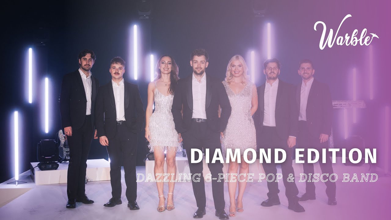 Diamond Edition // Electrifying 6-Piece Pop, R&B & Disco Band // Book Now at Warble Entertainment