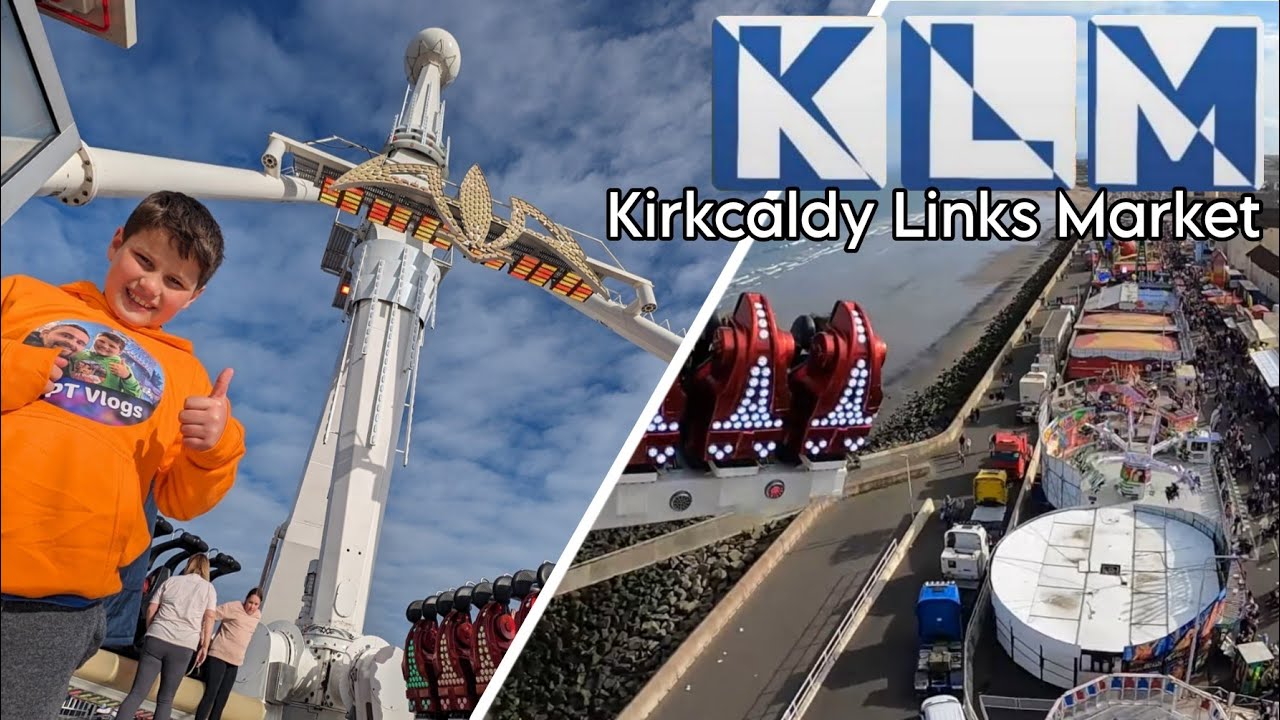 Theo Did AIR at Kirkcaldy Links Market 2024! | Full Tour and On Ride POVs