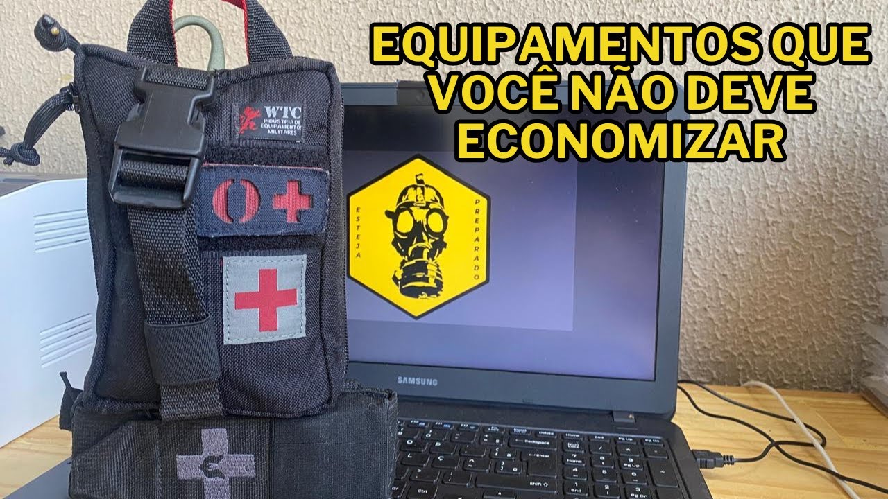 Kit IFAK — Economizar nesses equipamentos é colocar sua VIDA em RISCO