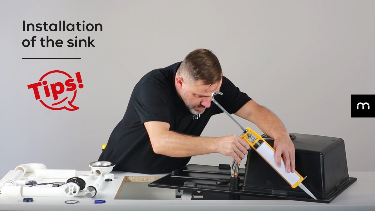 Installation of the sink - tutorial video Miló