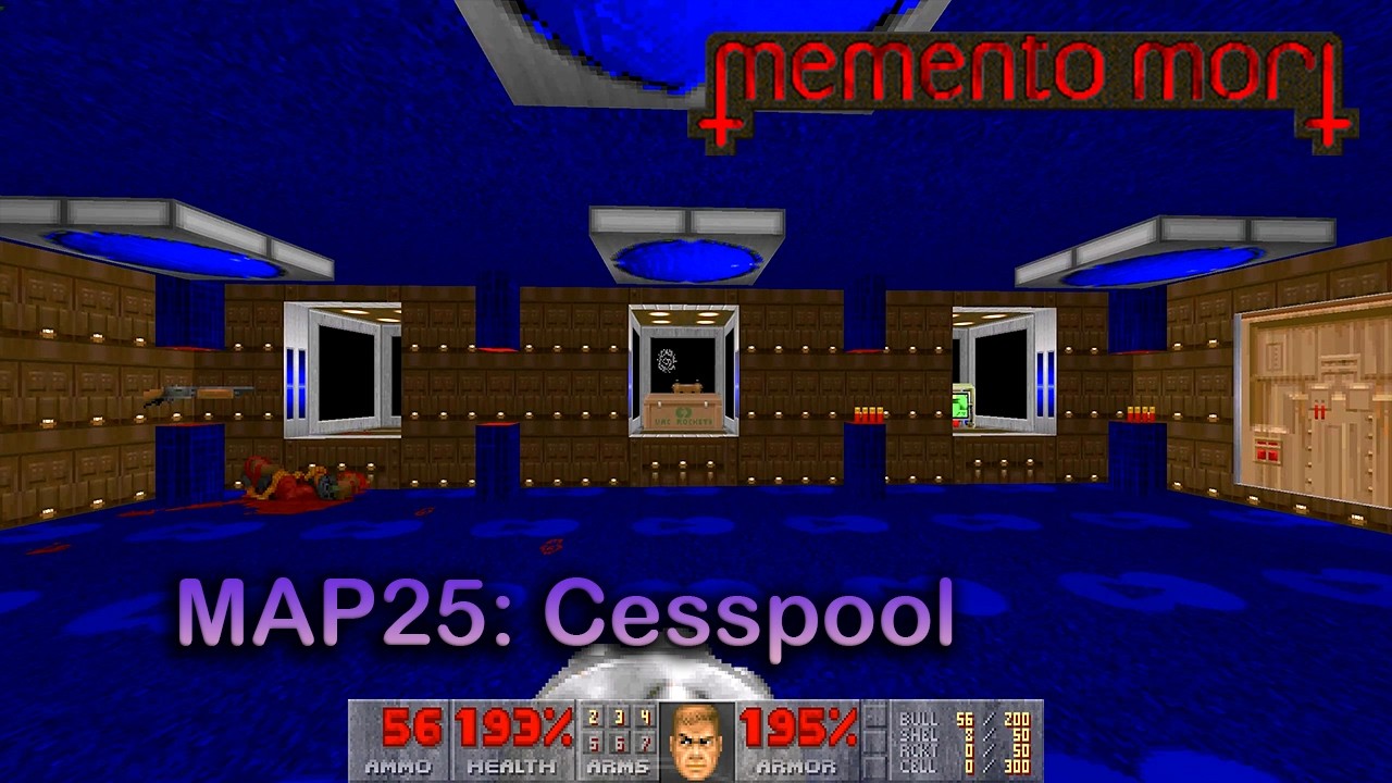 Doom II: Memento Mori | MAP25: Cesspool | 100% Playthrough