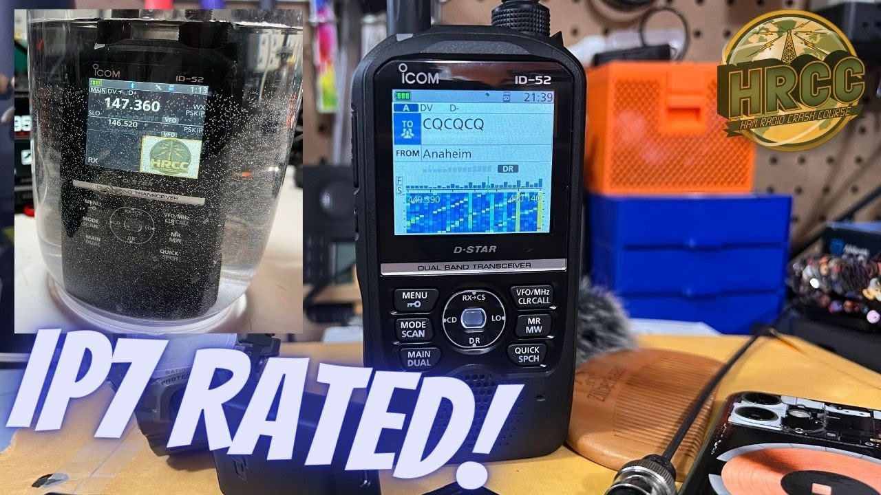 ICOM ID-52 First Look With Ray Novak