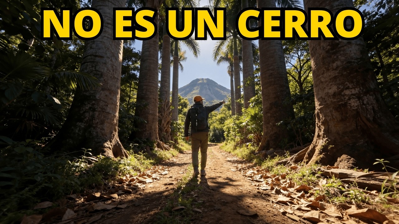 Todos creen que es un cerro… pero es un VOLCÁN 🌋🇸🇻