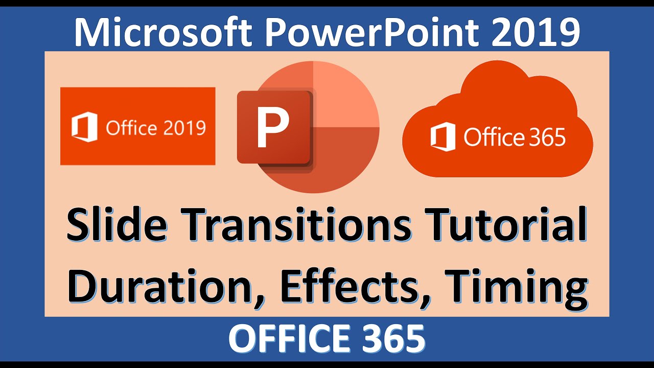 PowerPoint 2019 — применение и изменение переходов слайдов — Microsoft Office 365