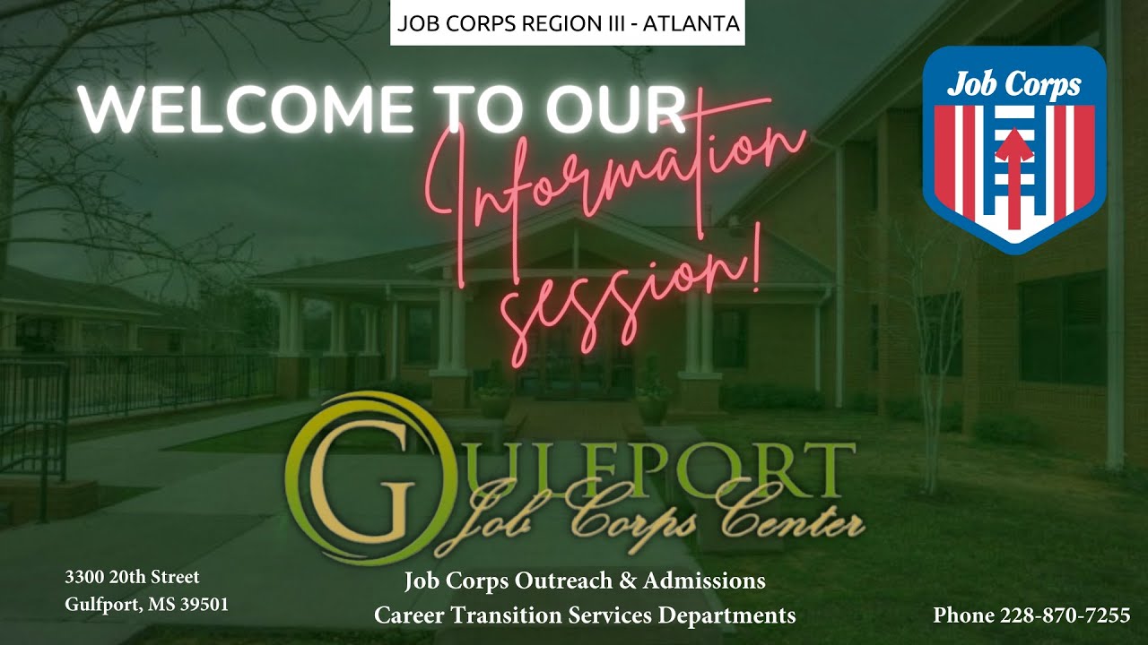 Gulfport Job Corps Information Session