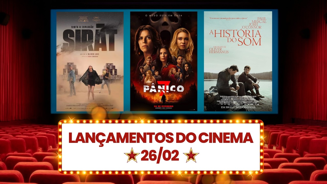 Lançamentos da Semana - 26/02 #dicadefilme