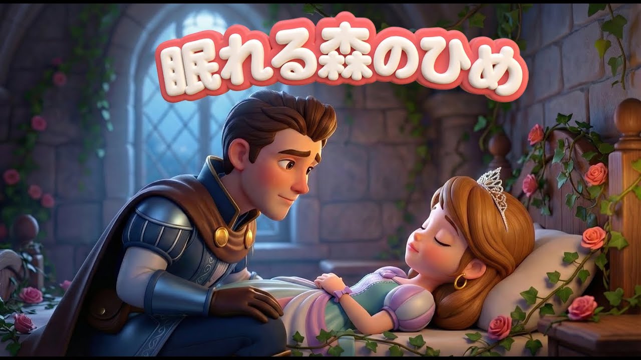 【童話アニメ】眠れる森のひめ｜まちがえたらあやまれる？｜子ども向け3D絵本!