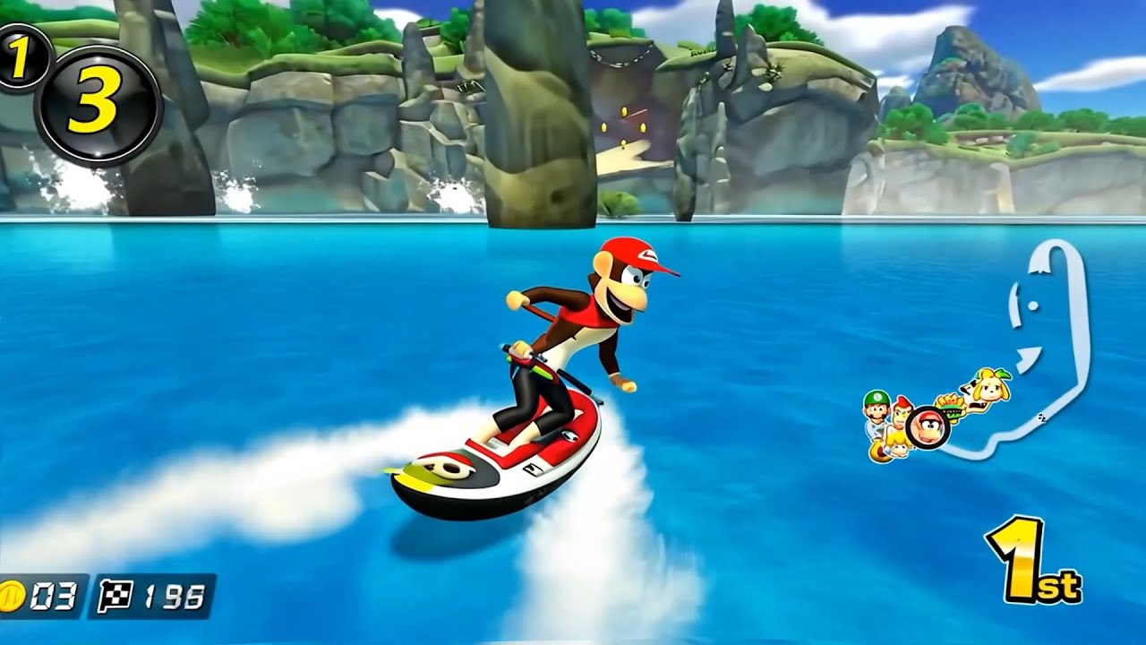 Mario Kart 8 Deluxe but it's ruined by AI