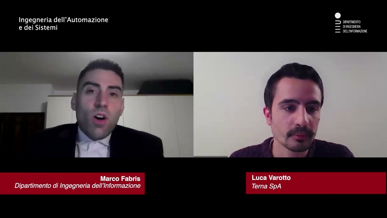 Cosa si fa dopo Ingegneria dell'Automazione? Risponde Luca Varotto T