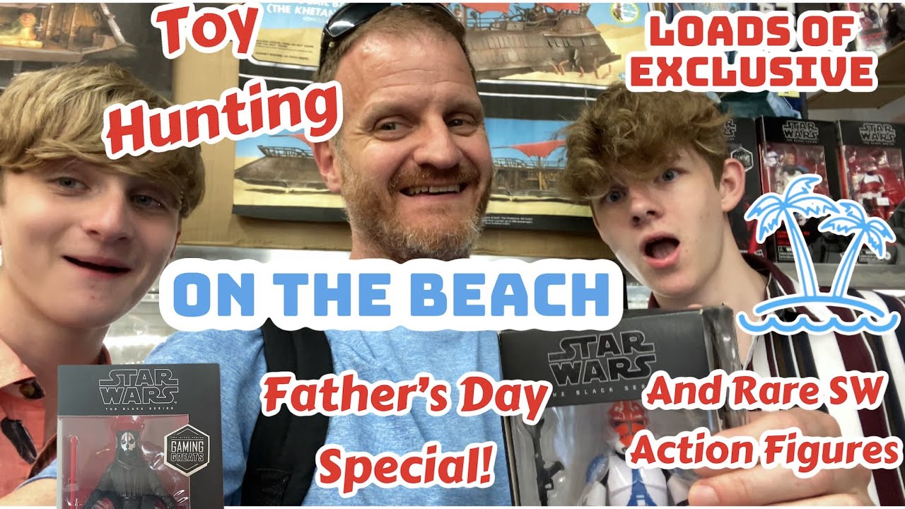 Toy Hunting On The Beach | Loads of  Exclusive Star Wars Black Series & TVC Figures #toyhunt