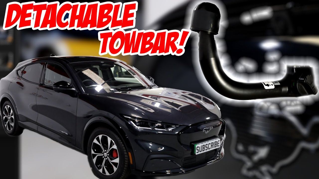 DETACHABLE Towbar On The Ford Mustang Mach-E