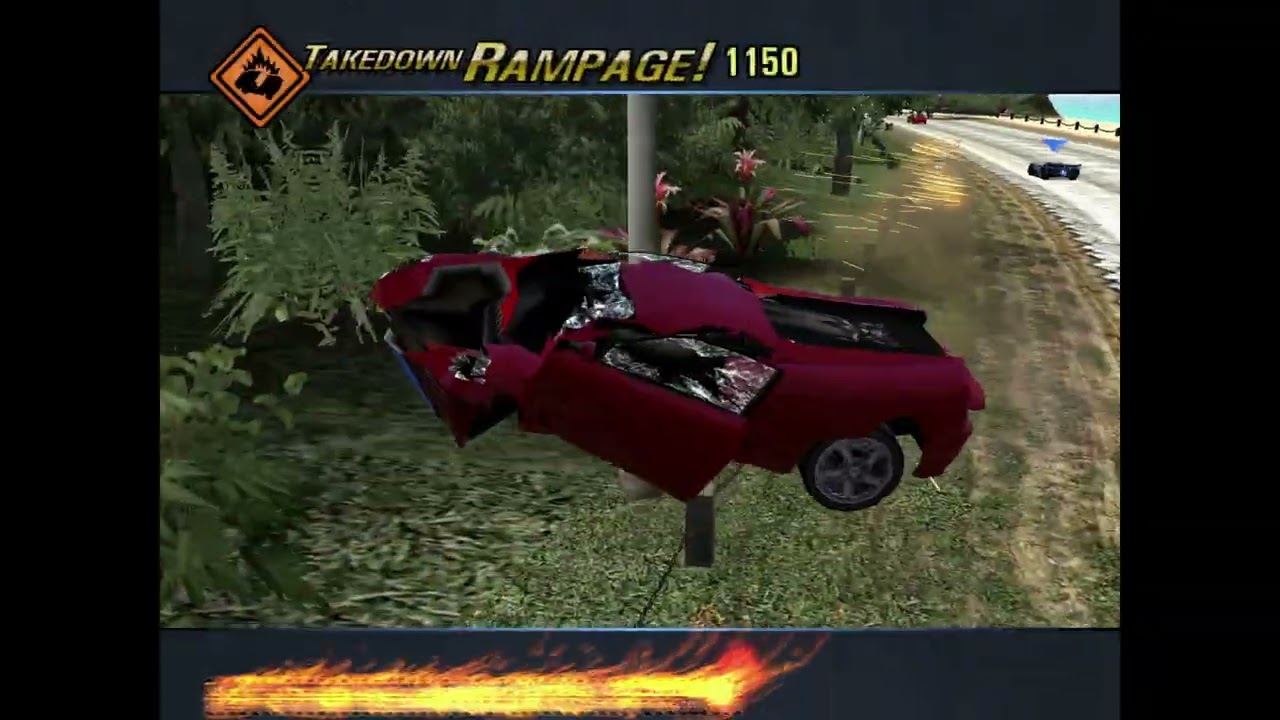 Burnout 3 on #ps2 now THAT was a classic.