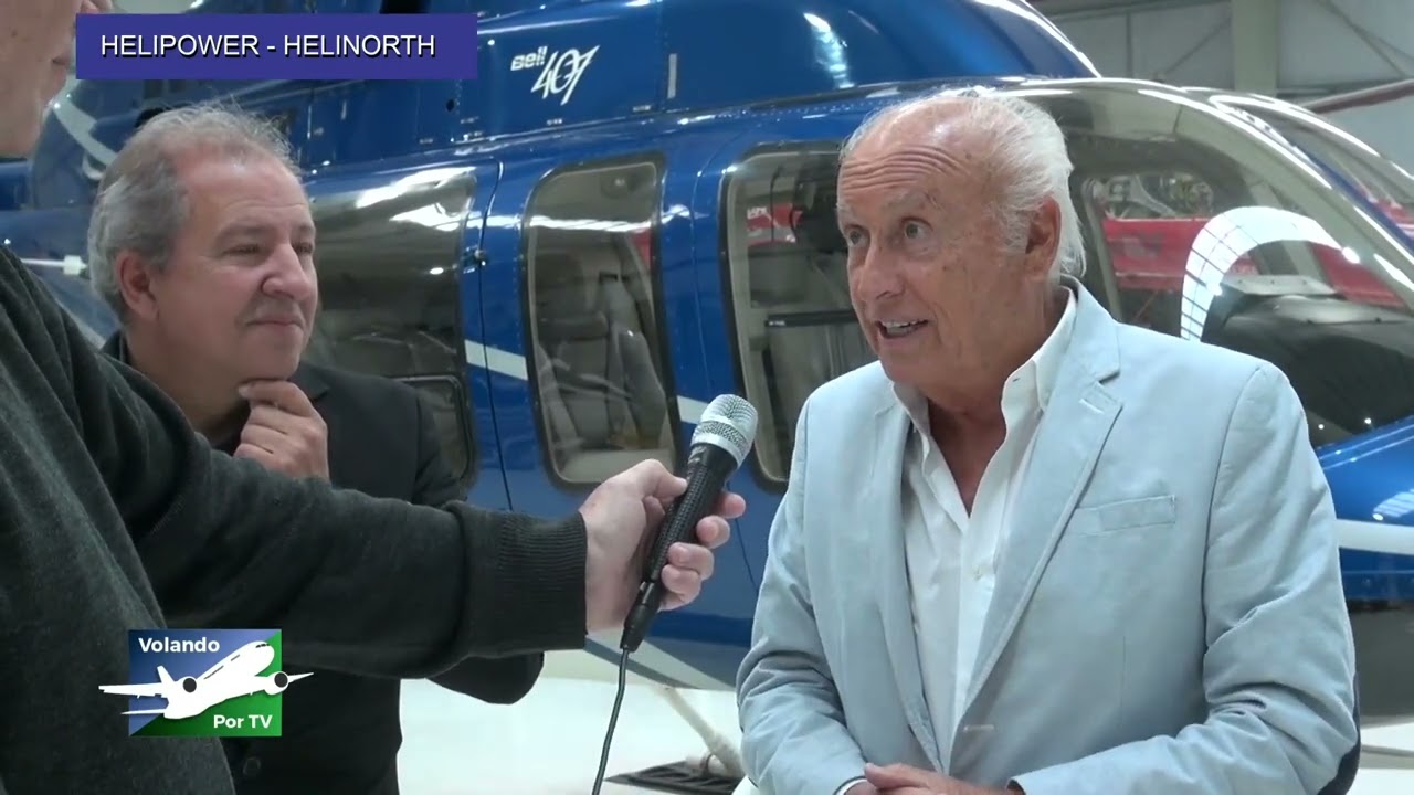 VOLANDO POR TV - HELIPOWER Y HELINORTH UNION DE FUERZAS PARA LA VENTA  DE HELICOPTEROS.