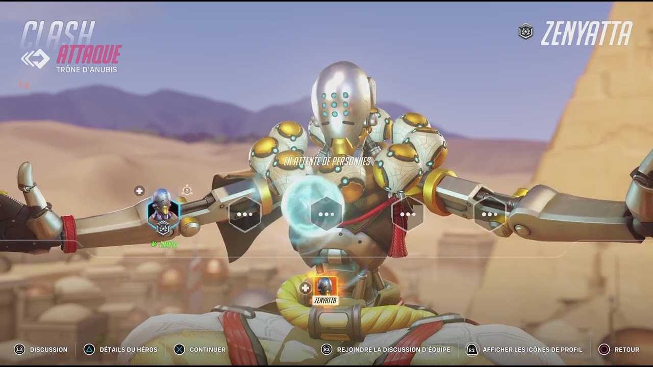 Overwatch 2 partie avec zenzen et timothee202