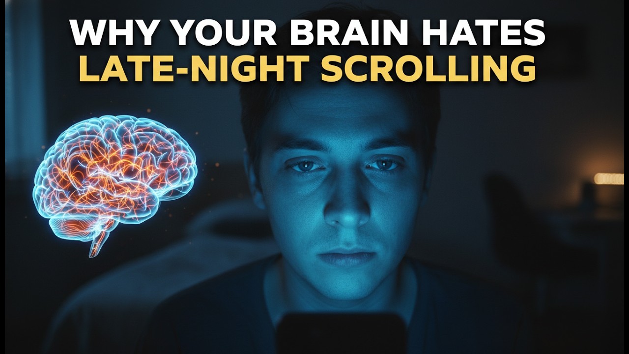 Why your brain hates late-night scrolling and how it ruins sleep