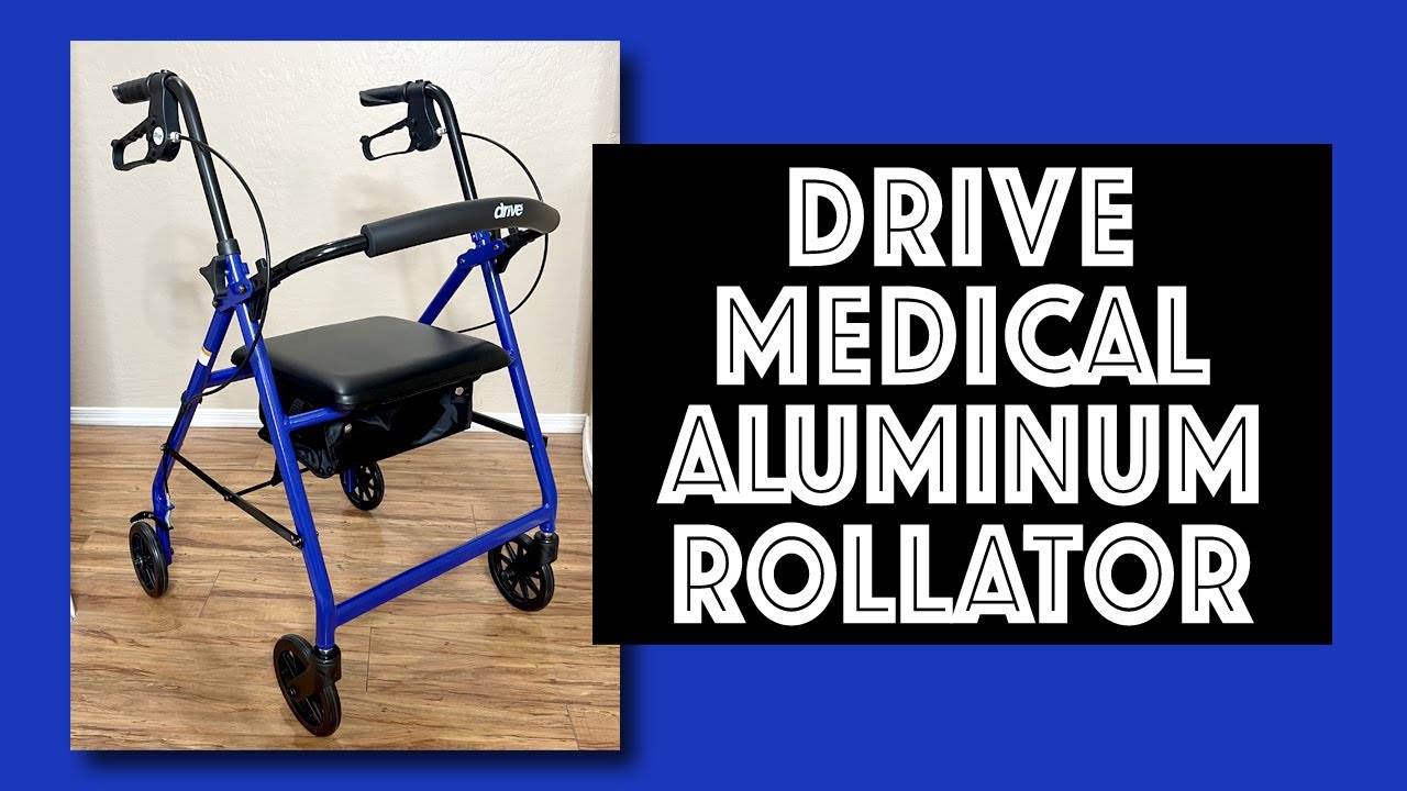 Drive Medical Aluminum Rollator