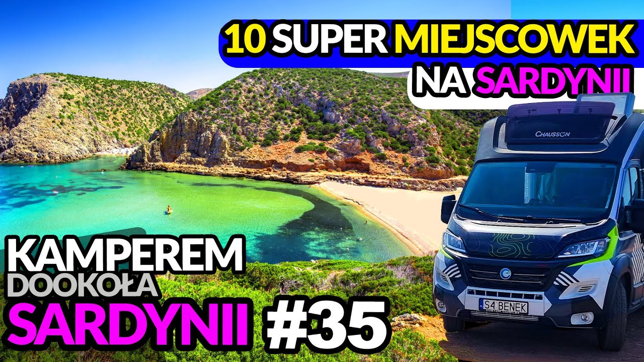 Co warto zobaczyć na Sardynii.  Kamperem na Sardynię na dziko - Vanlife #35